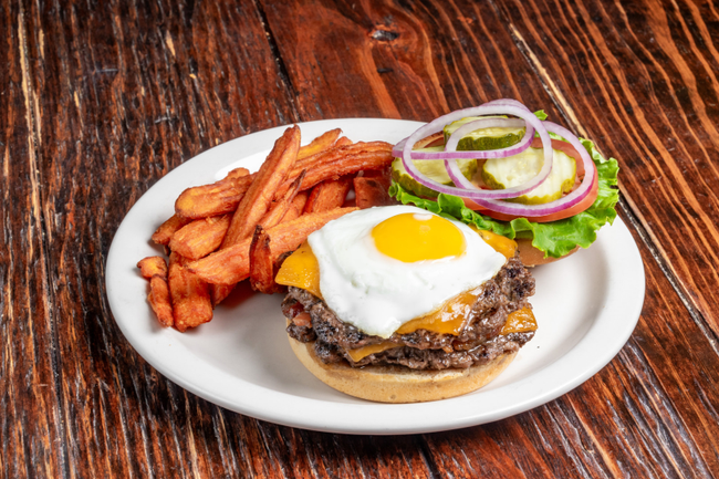 "Egg" Ceptional Burger