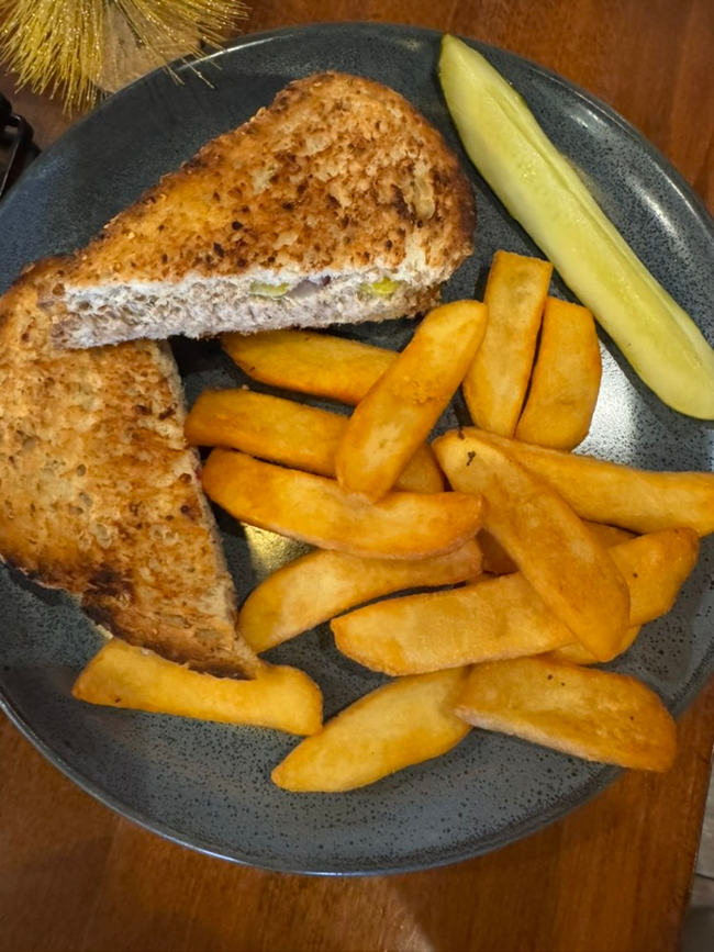 Tuna Melt Sandwich Lunch