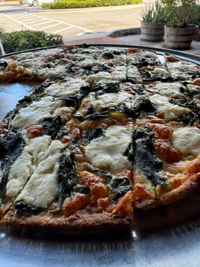 Spinach & Ricotta Flatbread Dinner