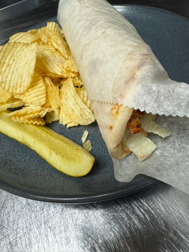 Blackened Chicken Gyro