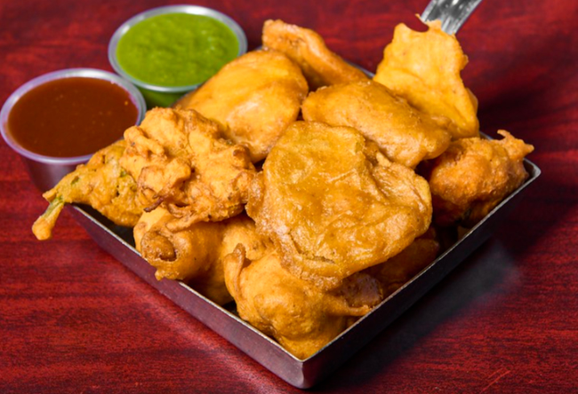 Assorted Veg Pakora Platter