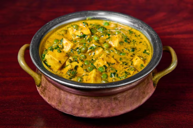 Methi Paneer Mutter
