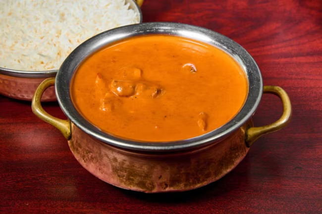 Malai Marke Butter Chicken with Chawal