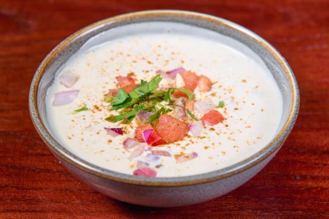 Tamatar, Kheera Aur Pyaaz Ka Raita