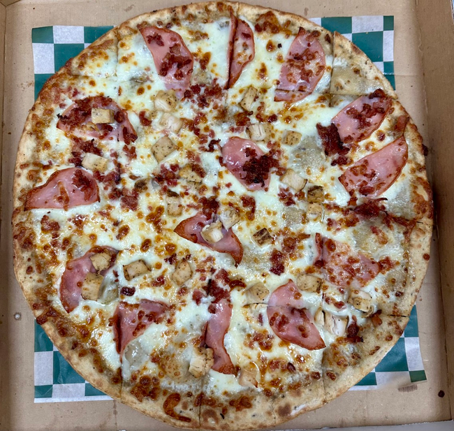 Chicken Cordon Bleu Pizza