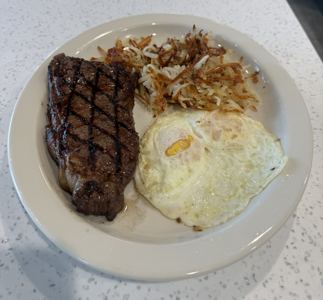 Steak and Eggs