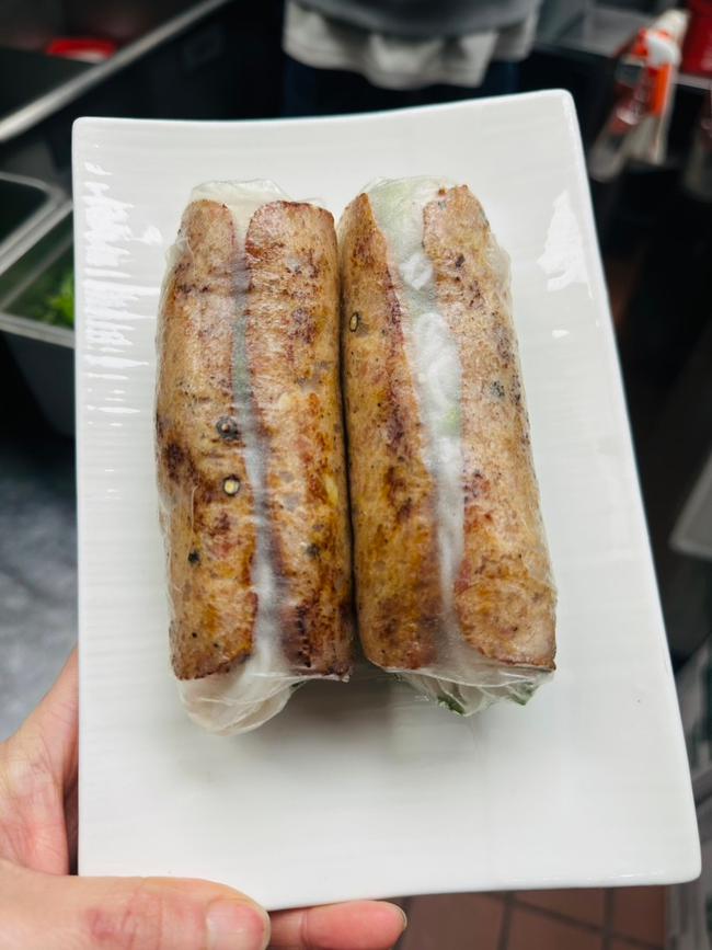 A5. Goi Cuon Nem Nuong /Grilled Patty Spring Rolls (x2)