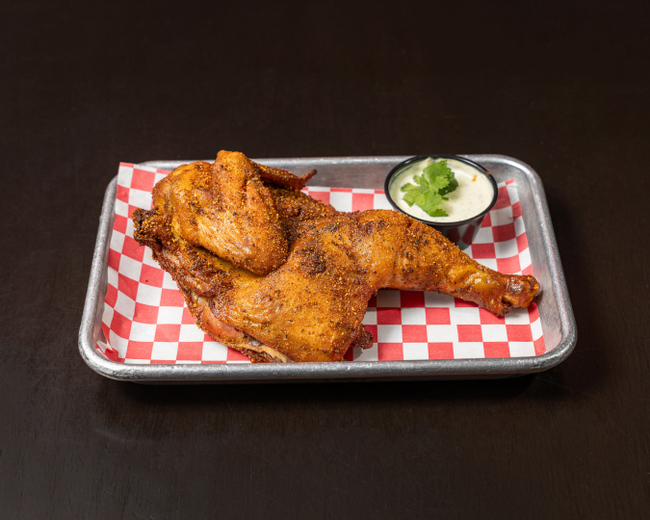 Smoked & Fried BBQ Citrus Chicken