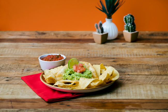 Chips Salsa and Guacamole