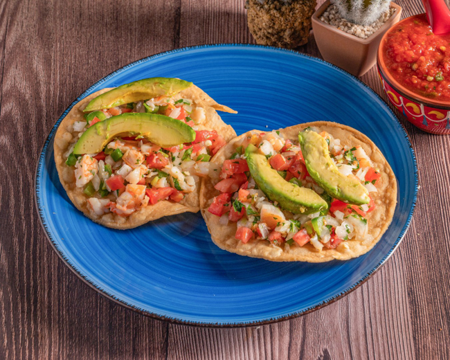 Shrimp Ceviche Tostada (2)