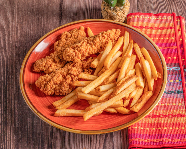 Chicken Tenders w/fries (3)