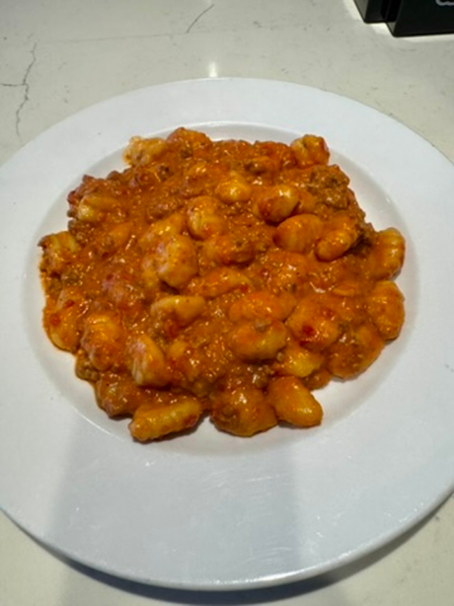 Gnocchi Bolognese A La Carte