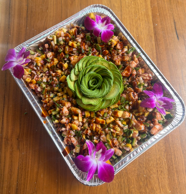 Mango Ceviche Party Tray