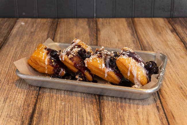 Blueberry Cobbler Beignets