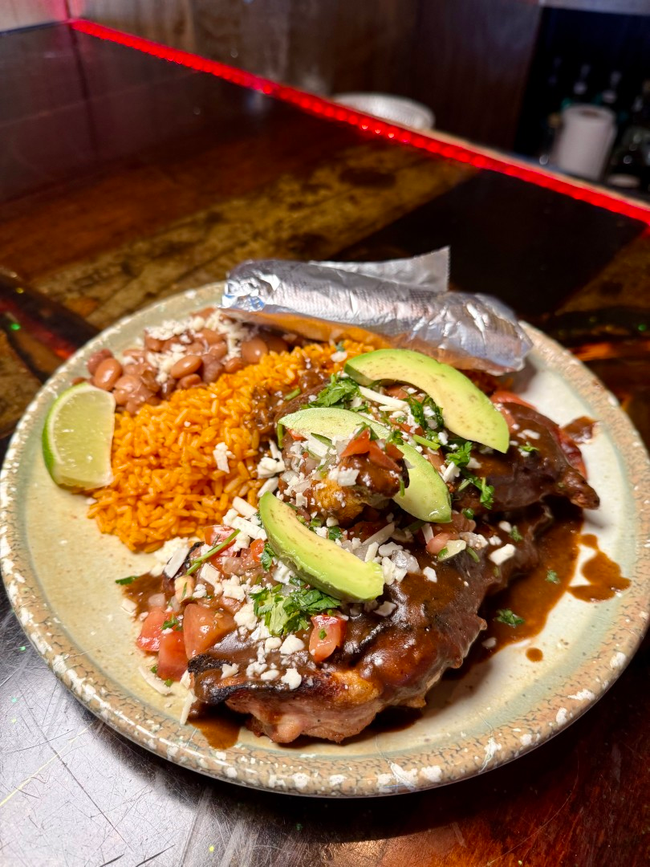Chicken Mole Plate