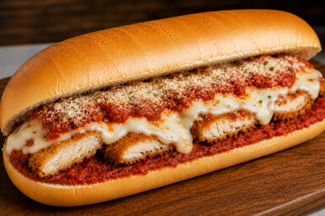 Chicken Parmigiana Sandwich