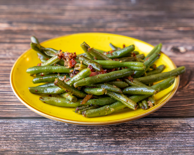 Green Beans w Bacon Bits