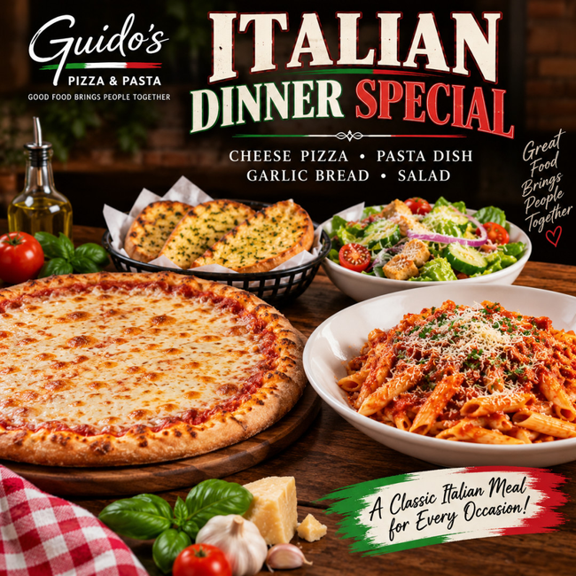 Italian Dinner Special