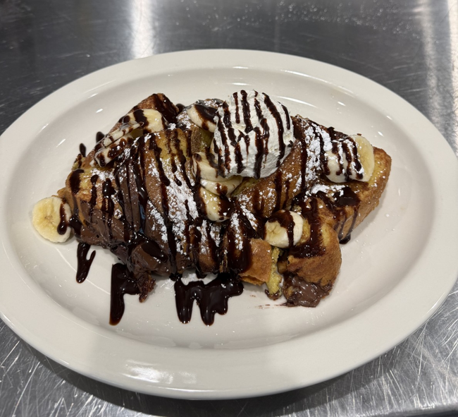 Stuffed Nutella French Toast