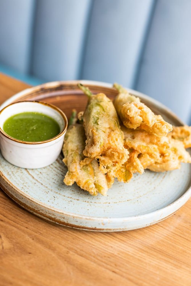 Stuffed Squash Blossom