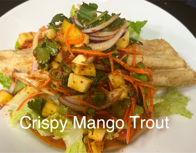 Crispy Trout Mango