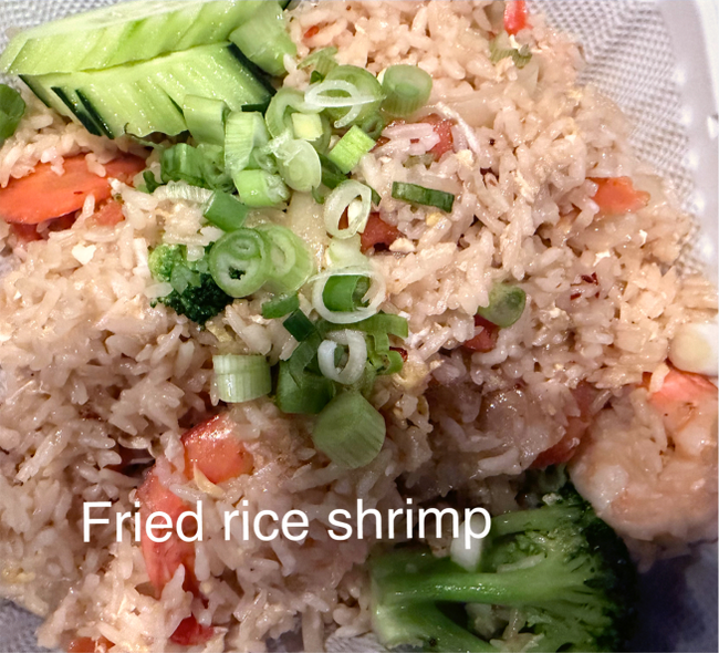 Fried Rice Shrimp