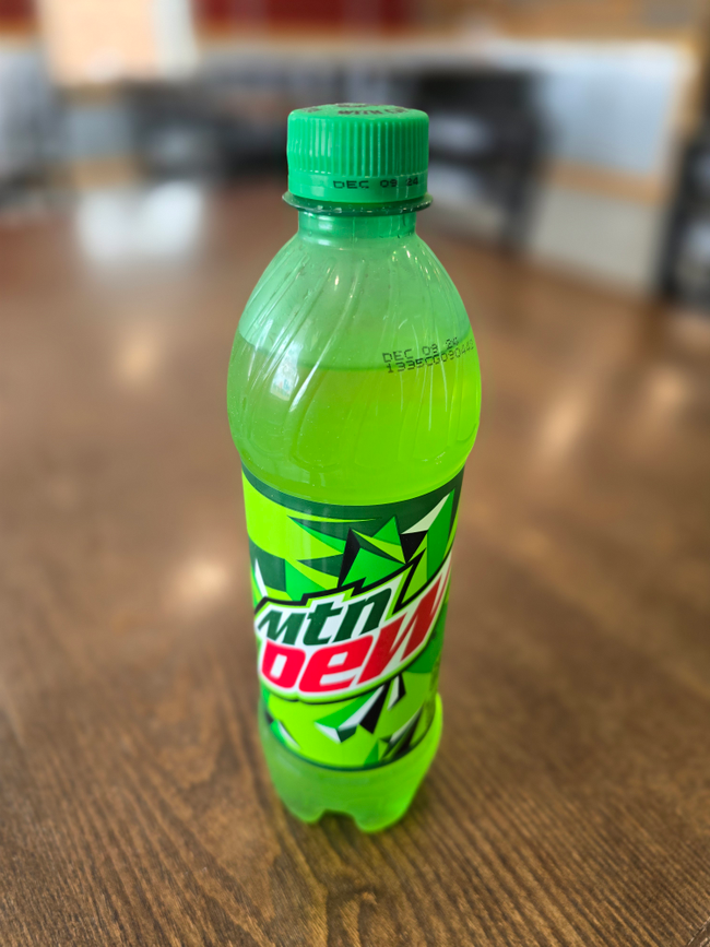 Mountain Dew 16oz Bottle