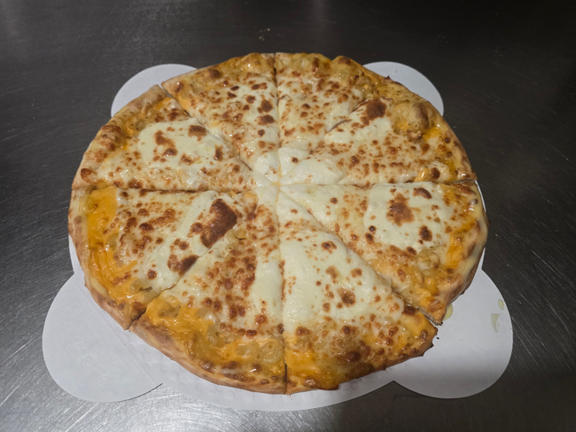 Mac & Cheese pizza - Cracker Thin Crust ( 12 inch)