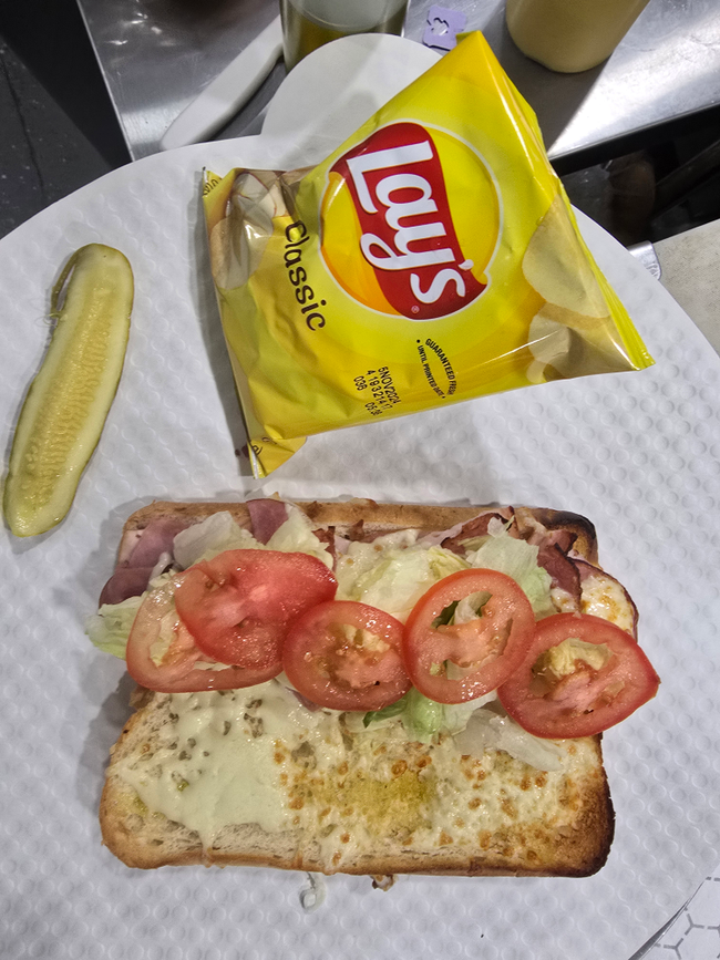 Ham and Cheese Sandwich