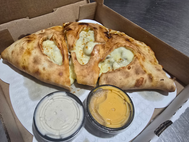 Chicken Veggie Calzone