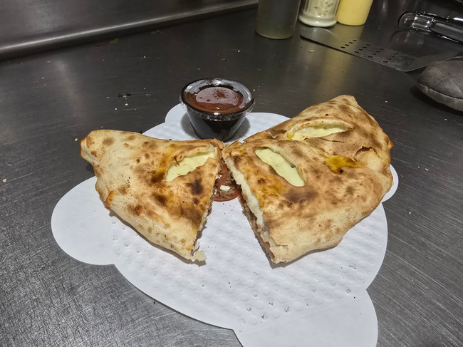 Pepperoni and Sausage Only Calzone