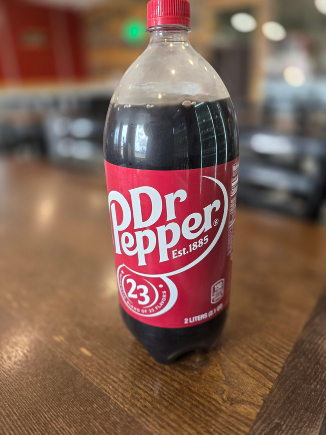 2 Liter Dr Pepper