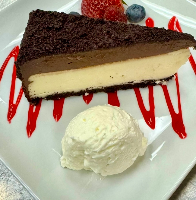 CHOCOLATE GANACHE CHEESECAKE