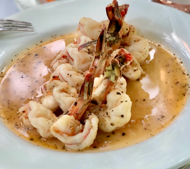 SCAMPI AL VINO BIANCO