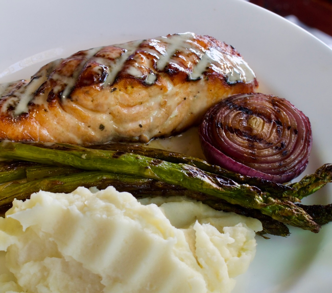 GRILLED SALMON