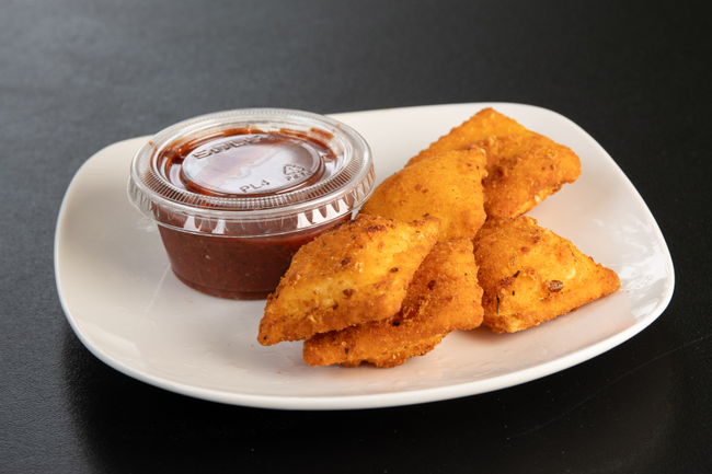 Fried Cheese Ravioli W/ Pizza Sauce