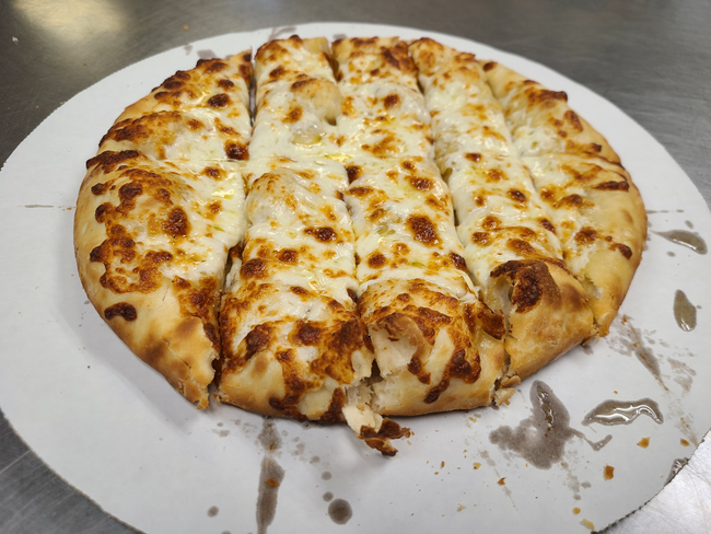 Garlic Cheesy Flatbread