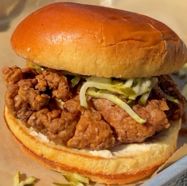 Ultimate Fried Pickle Chicken Sandwich