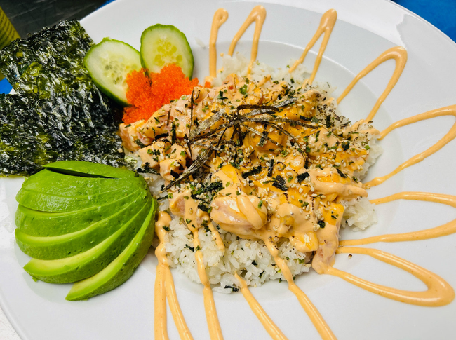 Mentai Salmon Rice Bowl