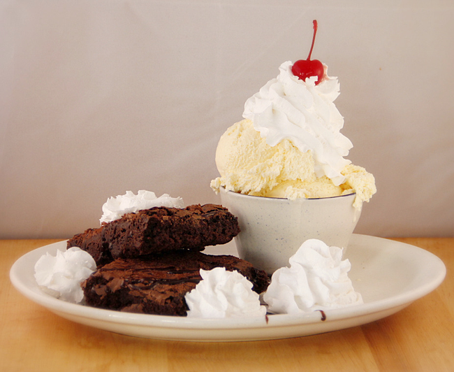 Deep Fried Brownie Sundae - Full