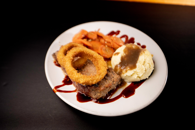 Meatloaf and Mash
