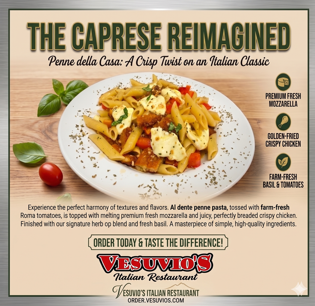 Penne Alla Caprese