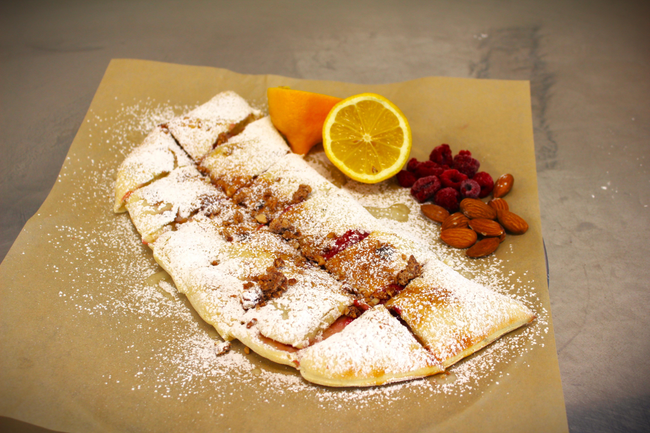 Raspberry Cream Breadsticks