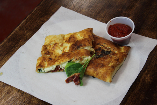 Spinach, Feta, Bacon Breadsticks
