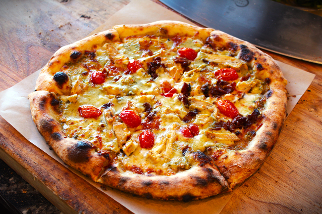 9" The Green Chicken Pizza