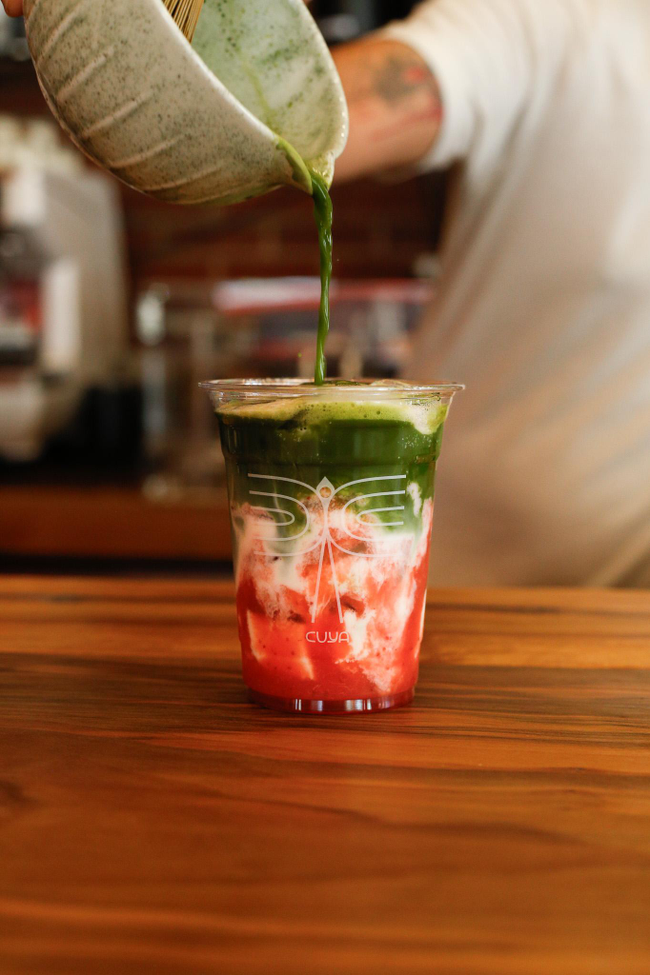 Strawberry Matcha