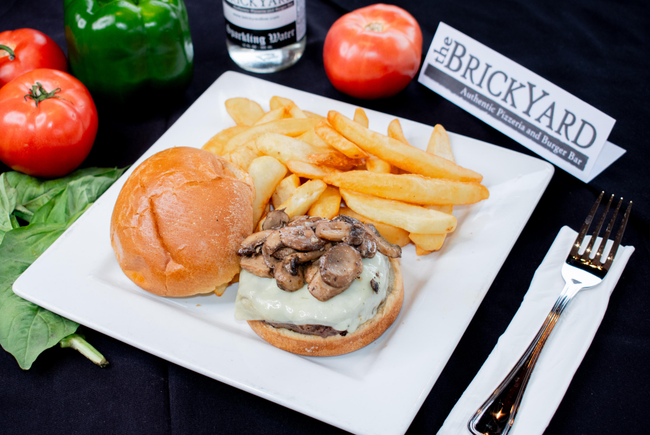 Mushroom Truffle Burger