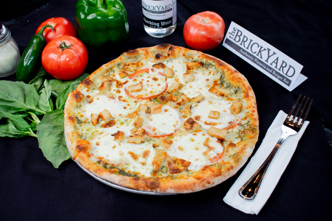 Chicken Pesto Pizza
