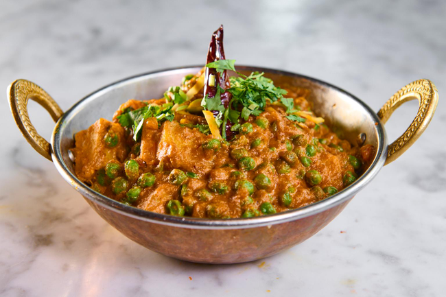 Choke Adarki Mutter ki Sabji