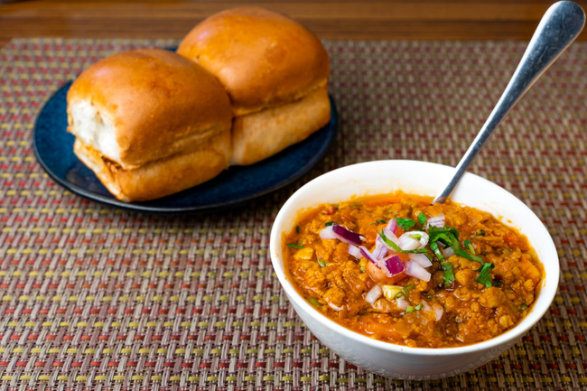 Chicken Keema Pav